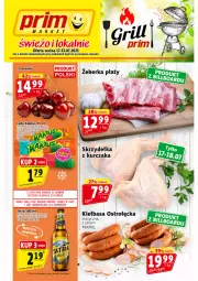 Gazetka promocyjna Prim Market - Gazetka - ważna od 23.07 do 23.07.2025 - strona 1 - produkty: Kurczak, Ser, Pekpol, Kaktus, Tatra, Lody, Kiełbasa