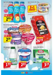 Gazetka promocyjna Prim Market - Gazetka - ważna od 23.07 do 23.07.2025 - strona 4 - produkty: Deser mleczny, Sok, Ser, Por, Gra, Danone, Twaróg, Jogurt, Mlekovita, Sokół, Owoce, Deser, Jogurt pitny, Kefir, Mleko