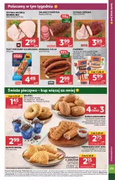 Gazetka promocyjna Stokrotka - Supermarket - Gazetka - ważna od 28.05 do 28.05.2025 - strona 13 - produkty: Piec, Kurczak, Warzywa, Por, Gra, Salami, Parówki, Duda, Szynka, Tarczyński, Sezam, Bułka grahamka, Salami z papryką, Pieczywo, Owoce, Kiełbasa, Bułka, Mięso, Jabłka
