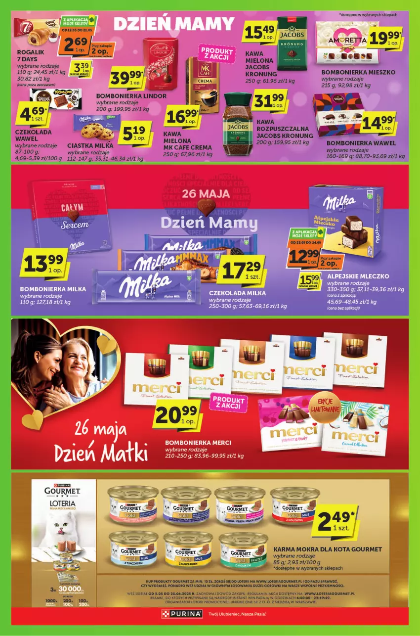 Gazetka promocyjna ABC - ważna 15.05 do 27.05.2025 - strona 3 - produkty: 7 Days, Ciastka, Czekolada, Gra, Jacobs, Kawa, Lindor, Milka, Mleczko, Rogal