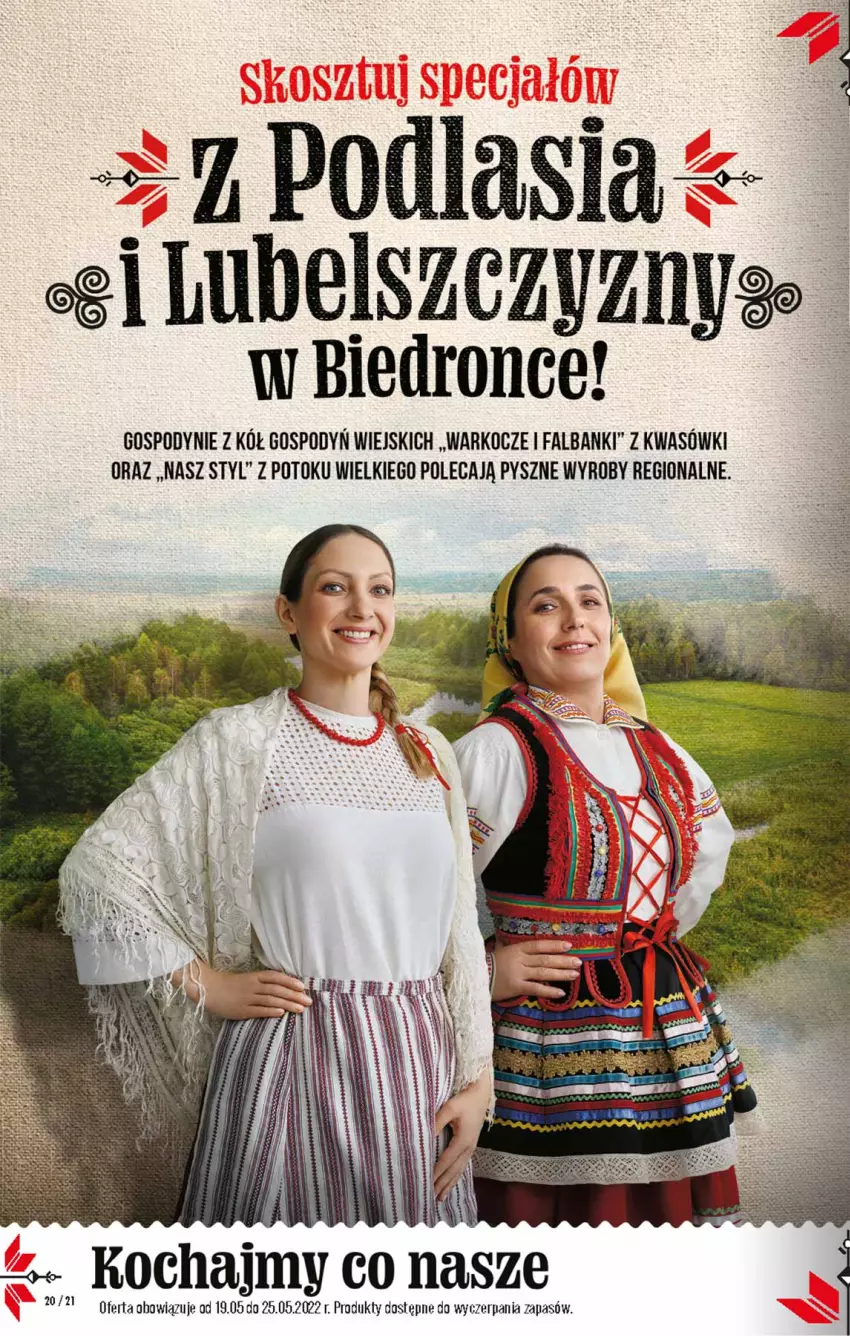 Gazetka promocyjna Biedronka - W tym tygodniu - ważna 19.05 do 25.05.2022 - strona 20 - produkty: Fa, Koc, O nas