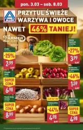 Gazetka promocyjna Aldi - Pełna oferta - Gazetka - ważna od 08.03 do 08.03.2025 - strona 4 - produkty: Warzywa, Warzywa i owoce, Fasola, Kiełki, Gruszki, Owoce, Rzodkiewka, Fa