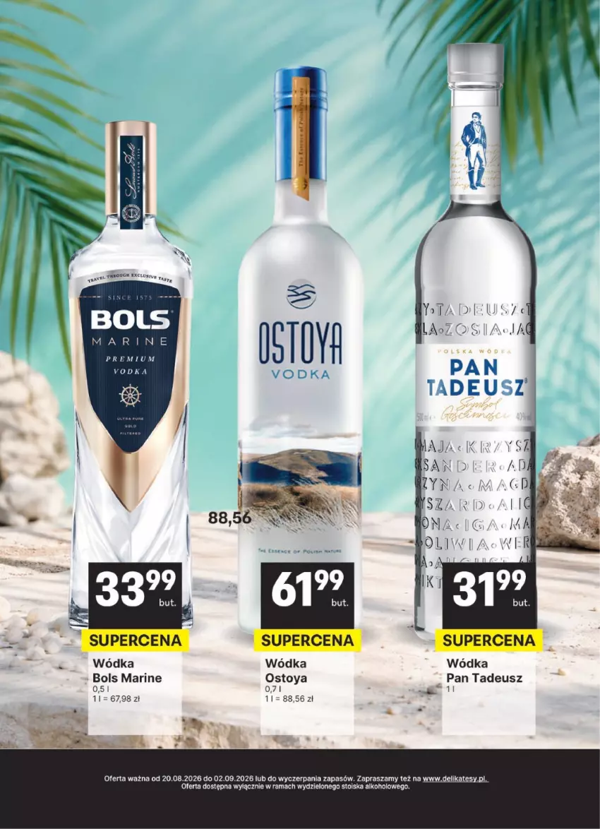 Gazetka promocyjna Delikatesy Centrum - Delibarek DC34-DC35 - ważna 20.08 do 02.09.2026 - strona 11 - produkty: Bols, Fa, Rama, Wódka