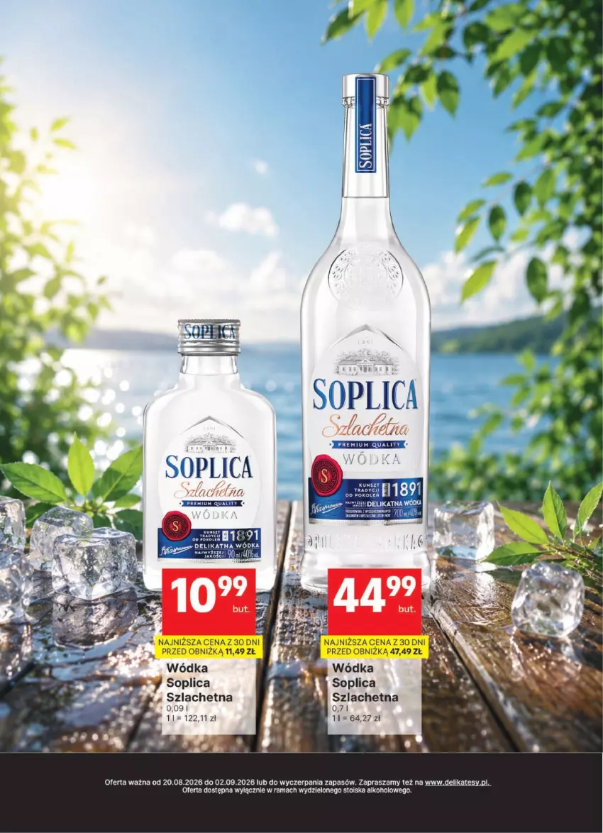 Gazetka promocyjna Delikatesy Centrum - Delibarek DC34-DC35 - ważna 20.08 do 02.09.2026 - strona 9 - produkty: Fa, Rama, Soplica, Wódka