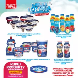 Gazetka promocyjna Topaz - Gazetka - Gazetka - ważna od 13.10 do 13.10.2024 - strona 10 - produkty: Gry, Gra, Danone, Jogurt, Napój mleczny, Fanta, Napój, Fa