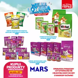 Gazetka promocyjna Topaz - Gazetka - Gazetka - ważna od 13.10 do 13.10.2024 - strona 61 - produkty: Kurczak, Ser, Koc, Gry, Gra, Whiskas, KiteKat, Mars