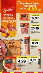 Gazetka promocyjna Lidl - TYDZIEŃ W STYLU IBERYJSKIM - Gazetka - ważna od 30.09 do 30.09.2023 - strona 2 - produkty: Ser, Szynka wieprzowa, Sałat, Szynka, Jamón serrano, Kiełbasa, LG