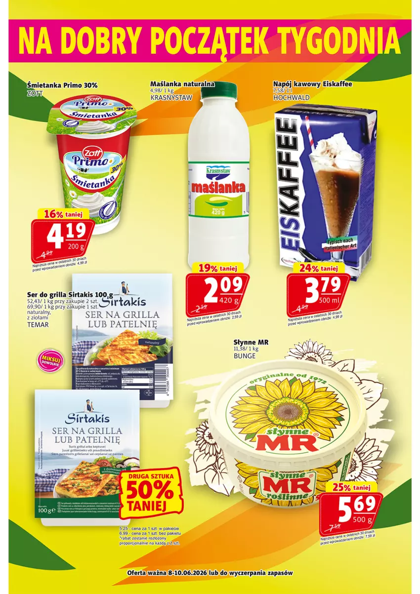 Gazetka promocyjna Prim Market - ważna 05.06 do 10.06.2026 - strona 21 - produkty: Grill, Maślanka, Napój, Por, Ser