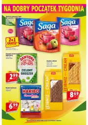 Gazetka promocyjna Prim Market - Gazetka - ważna od 10.06 do 10.06.2026 - strona 22 - produkty: Ciastka, Dawtona, Por, Saga, Herbata, Haribo, Herbata owocowa