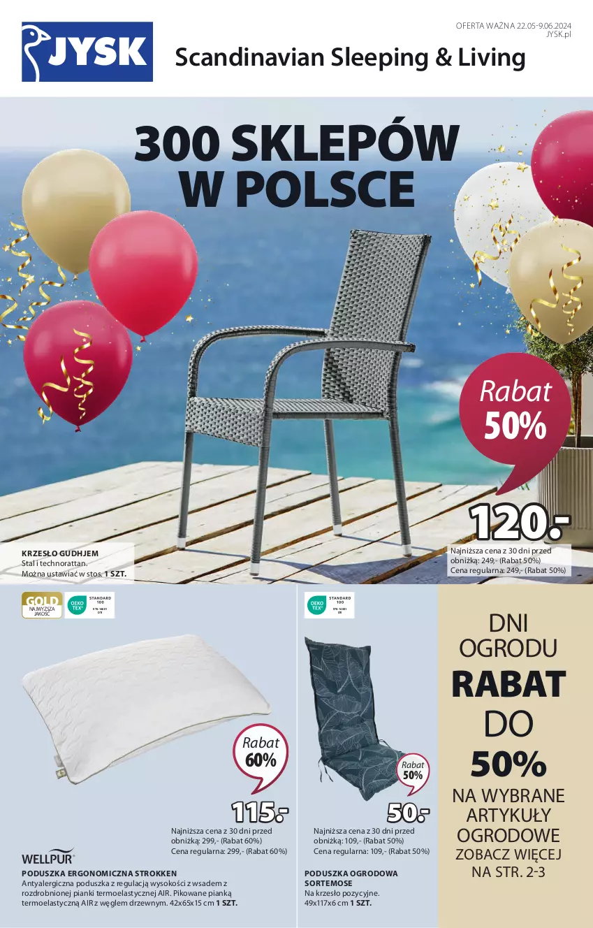 Gazetka promocyjna Jysk - Oferta tygodnia - ważna 22.05 do 09.06.2024 - strona 2 - produkty: Krzesło, Poduszka, Sok