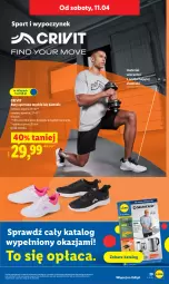Gazetka promocyjna Lidl - Gazetka ważna od 9.04 do 11.04 - Gazetka - ważna od 11.04 do 11.04.2026 - strona 27 - produkty: Por, Buty, Sport