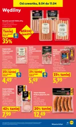 Gazetka promocyjna Lidl - Gazetka ważna od 9.04 do 11.04 - Gazetka - ważna od 11.04 do 11.04.2026 - strona 39 - produkty: Pur, Kindziuk, Kiełbasa krakowska, Parówki, Szynka, PIKOK, Pieprz, Boczek, Kiełbasa głogowska, Kiełbasa