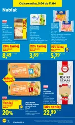 Gazetka promocyjna Lidl - Gazetka ważna od 9.04 do 11.04 - Gazetka - ważna od 11.04 do 11.04.2026 - strona 40 - produkty: Ser topiony, Rycki Edam, Top, Ser, Jaja, Cars, Kawa, Serek, Pilos, Edam, Hochland