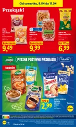 Gazetka promocyjna Lidl - Gazetka ważna od 9.04 do 11.04 - Gazetka - ważna od 11.04 do 11.04.2026 - strona 58 - produkty: Lubella, Warzywa, Ser, Bell, Chipsy, Tortilla, Tera, Owsianka, Bella, Deser, Grill, Lay’s