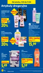 Gazetka promocyjna Lidl - Gazetka ważna od 9.04 do 11.04 - Gazetka - ważna od 11.04 do 11.04.2026 - strona 62 - produkty: Mydło w płynie, Eveline, Płyn micelarny, Balsam do ciała, Schwarzkopf, Krem przeciwzmarszczkowy, Tołpa, Tonik, Mars, Szampon, Peeling, Odżywka, Mydło