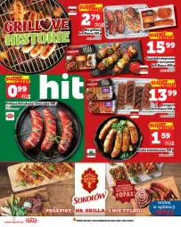 Gazetka promocyjna Topaz - Gazetka - Gazetka - ważna od 13.08 do 13.08.2025 - strona 2 - produkty: Top, Sok, Sokołów, Kask, Grill