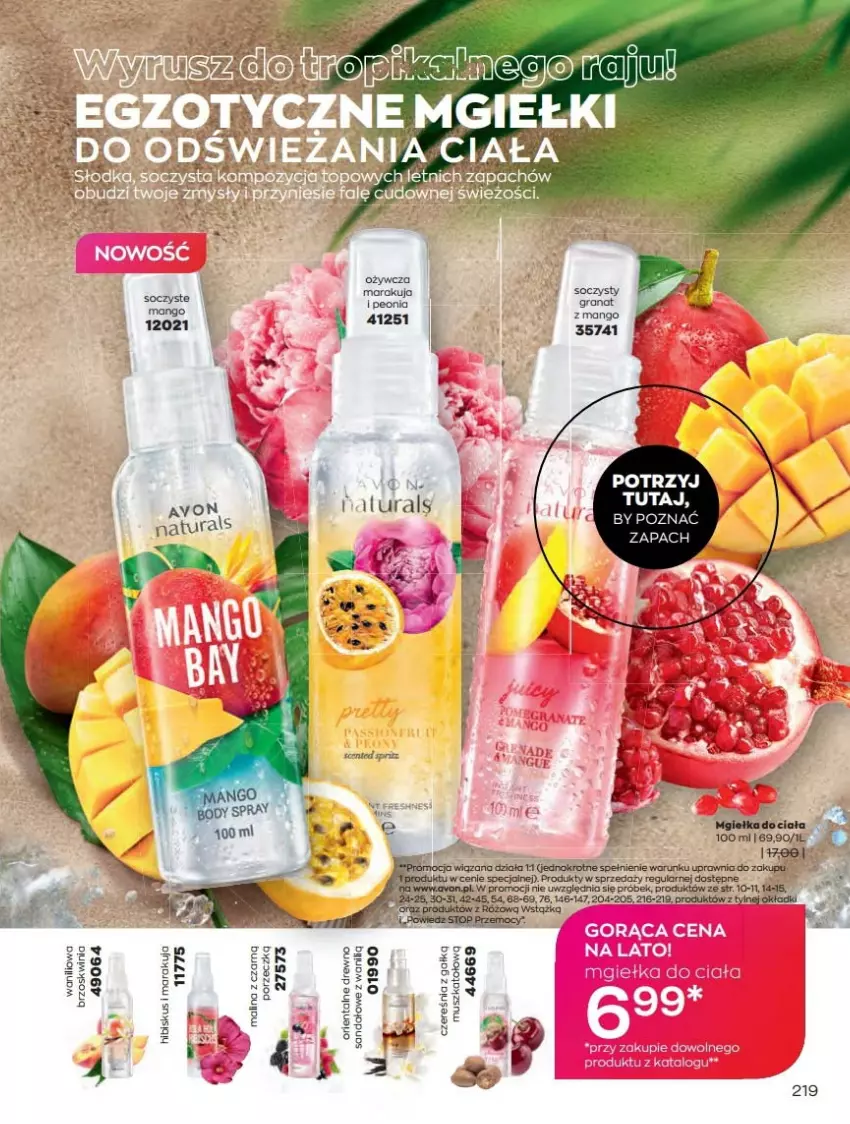 Gazetka promocyjna Avon - Czerwiec - ważna 01.06 do 30.06.2021 - strona 219 - produkty: Gra, Granat, Mango, Ser