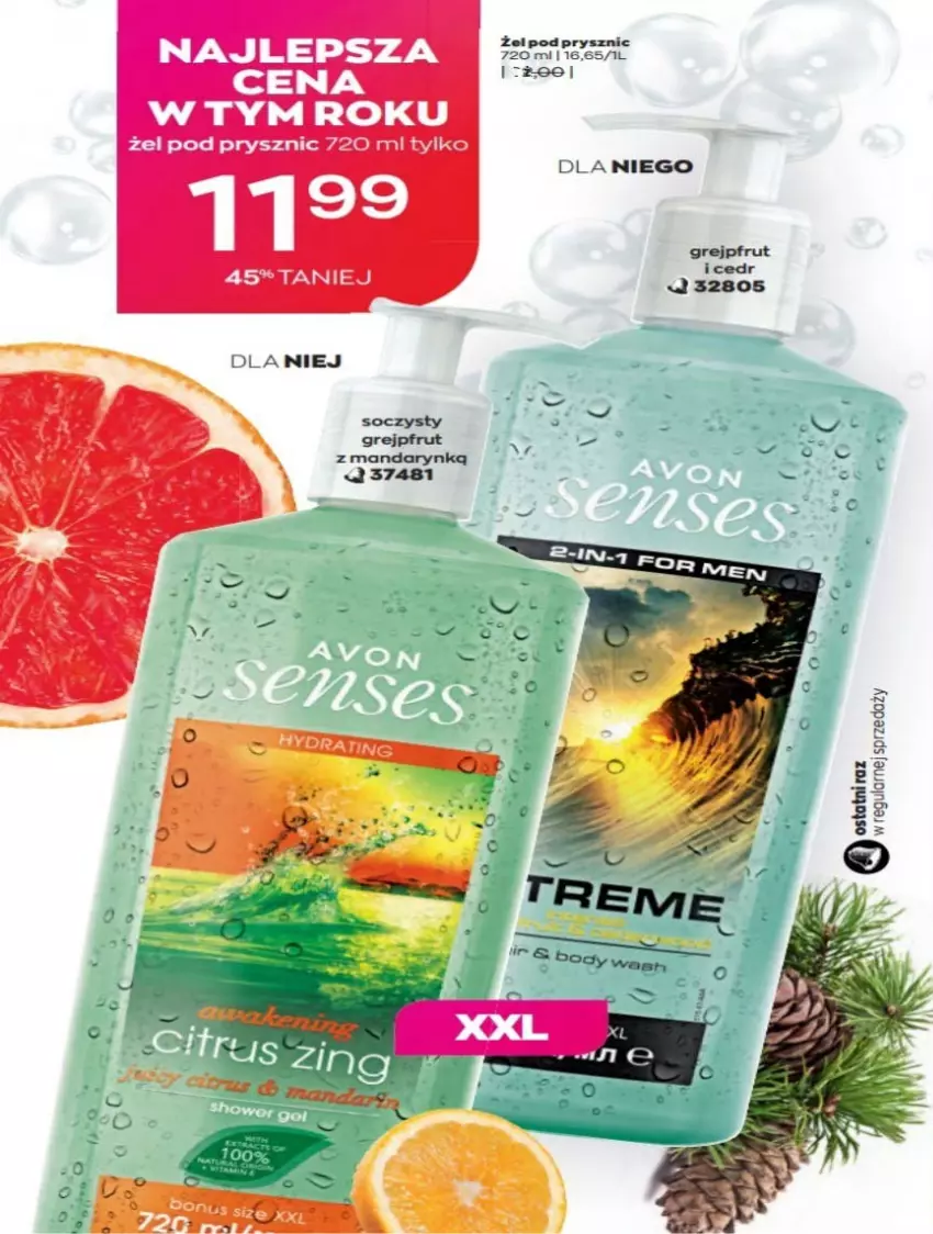 Gazetka promocyjna Avon - Czerwiec - ważna 01.06 do 30.06.2021 - strona 224 - produkty: Grejpfrut