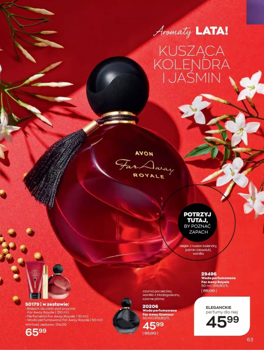 Gazetka promocyjna Avon - Czerwiec - ważna 01.06 do 30.06.2021 - strona 63 - produkty: Absolut, Balsam do ciała, Fa, Perfum, Por, Woda, Woda perfumowana