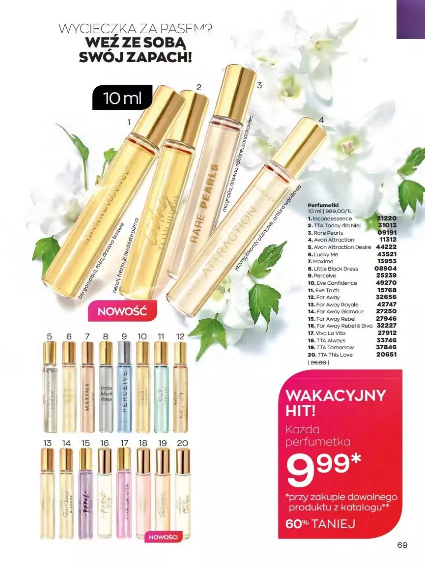 Gazetka promocyjna Avon - Czerwiec - ważna 01.06 do 30.06.2021 - strona 69 - produkty: Always, Dres, Fa, Lack, Perfum