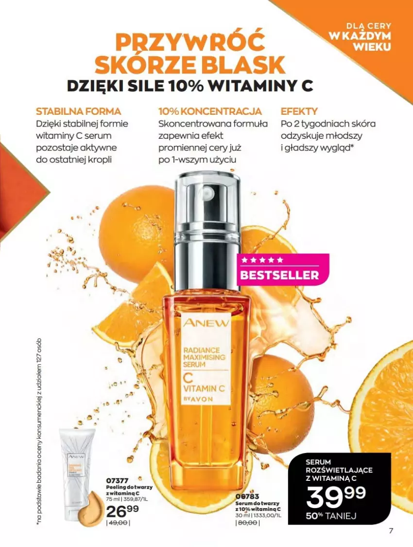 Gazetka promocyjna Avon - Czerwiec - ważna 01.06 do 30.06.2021 - strona 7 - produkty: Rum, Ser, Serum