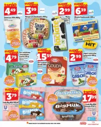 Gazetka promocyjna Topaz - Gazetka - Gazetka - ważna od 17.09 do 17.09.2025 - strona 15 - produkty: Jogurt naturalny, Top, Smakowita, Favita, Tropical, Piątnica, Jogurt, Big Milk, Lody, Sałat, Margaryna, Mango, Mleko, Fa