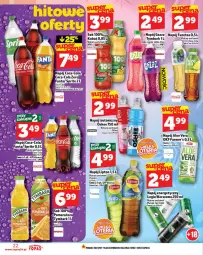 Gazetka promocyjna Topaz - Gazetka - Gazetka - ważna od 17.09 do 17.09.2025 - strona 22 - produkty: Top, Coca-Cola, Pepsi, Aloe vera, Lipton, Tymbark, Fanta, Arbuz, Sprite, Napój, Fa