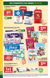 Gazetka promocyjna Stokrotka - Supermarket - Gazetka - ważna od 27.11 do 27.11.2024 - strona 4 - produkty: Warzywa, Por, Gra, Papier, Cukier, Owoce, Mięso, Folia aluminiowa, Kalendarz, Kalendarz adwentowy