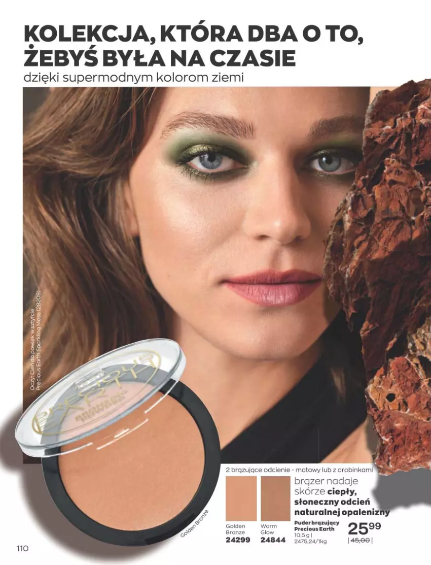 Gazetka promocyjna Avon - Katalog Avon 10/2021 kampania październik - ważna 01.09 do 31.10.2021 - strona 106 - produkty: Cień, Cif, Inka, Puder