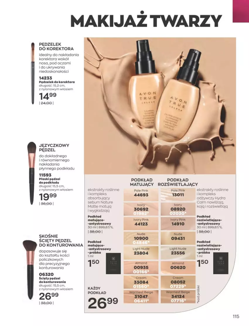 Gazetka promocyjna Avon - Katalog Avon 10/2021 kampania październik - ważna 01.09 do 31.10.2021 - strona 111 - produkty: Gra, LG, Makijaż, Podkład, Ser