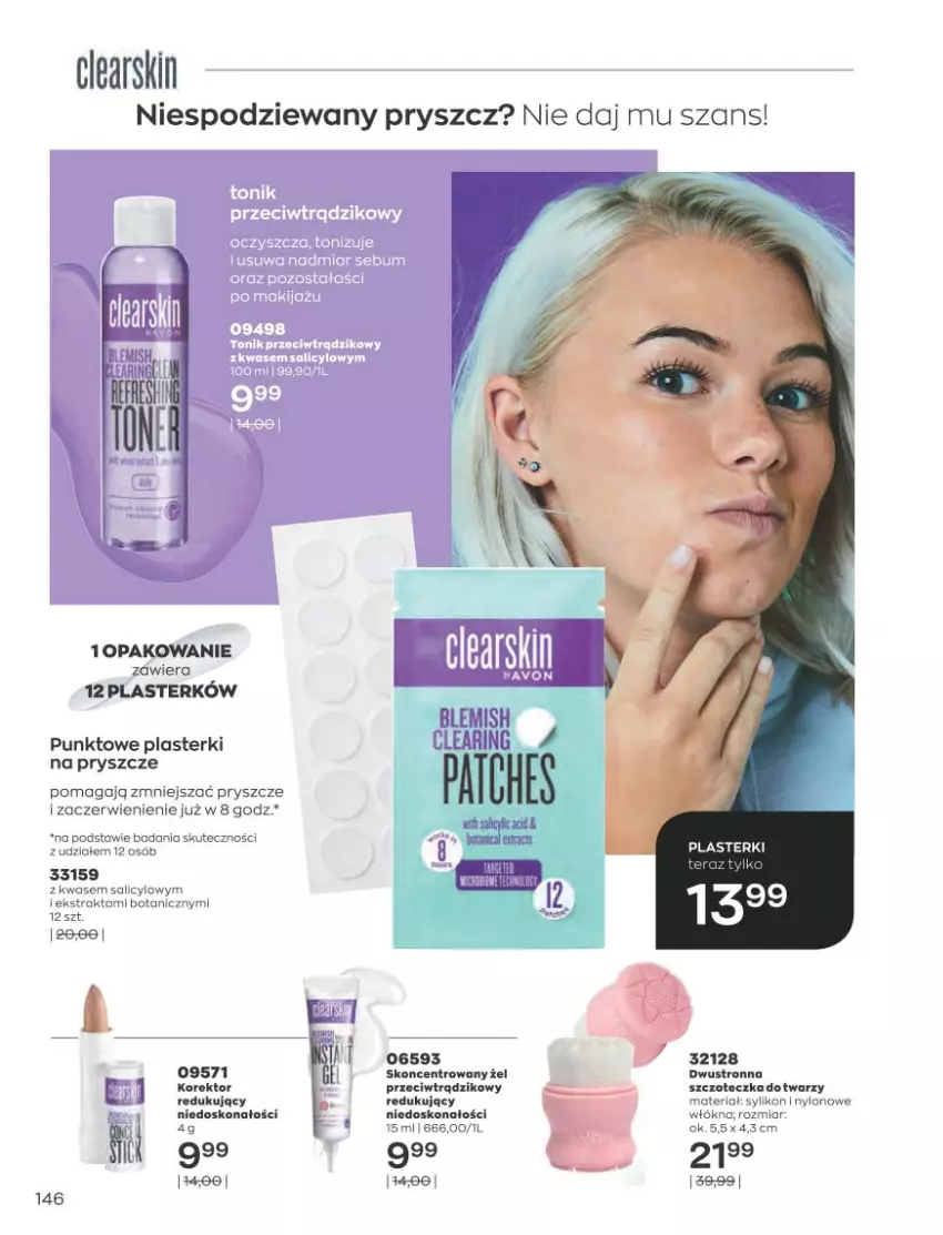 Gazetka promocyjna Avon - Katalog Avon 10/2021 kampania październik - ważna 01.09 do 31.10.2021 - strona 142 - produkty: Plasterki