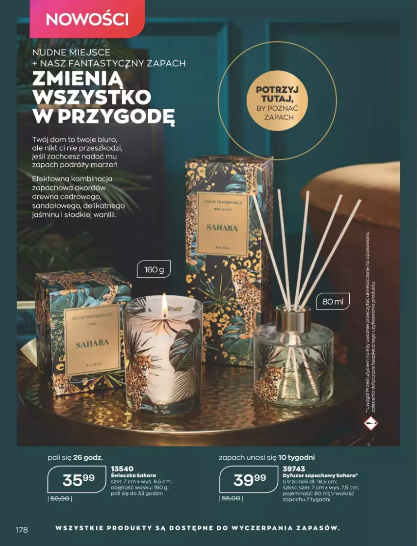 Gazetka promocyjna Avon - Katalog Avon 10/2021 kampania październik - ważna 01.09 do 31.10.2021 - strona 174 - produkty: Biuro, Fa, Fanta, Piec, Sandał, Waga