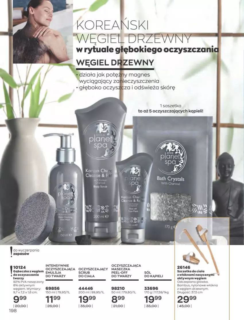 Gazetka promocyjna Avon - Katalog Avon 10/2021 kampania październik - ważna 01.09 do 31.10.2021 - strona 194 - produkty: Emulsja, Sól, Węgiel drzewny