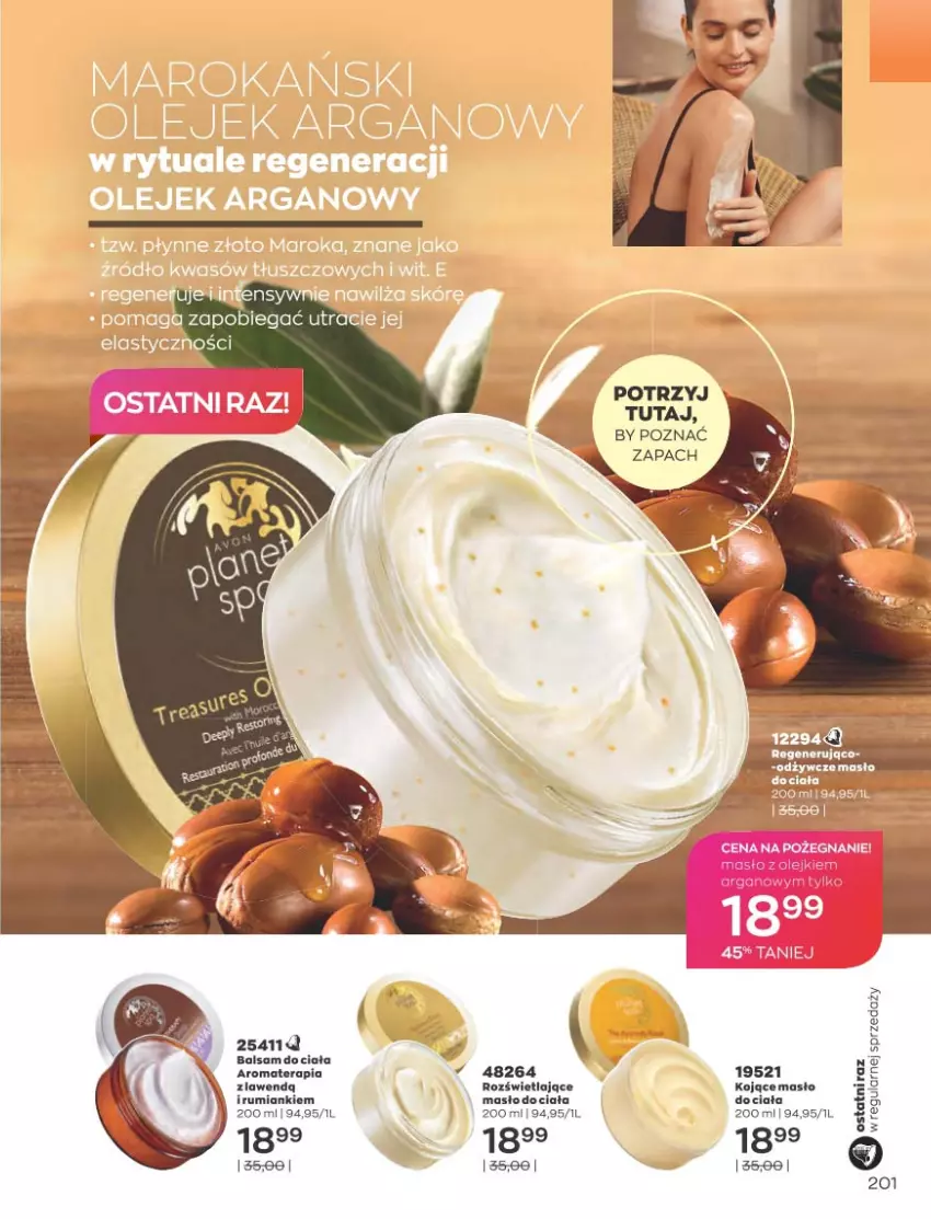 Gazetka promocyjna Avon - Katalog Avon 10/2021 kampania październik - ważna 01.09 do 31.10.2021 - strona 197 - produkty: Balsam do ciała, Masło, Masło do ciała, Rum, Tera