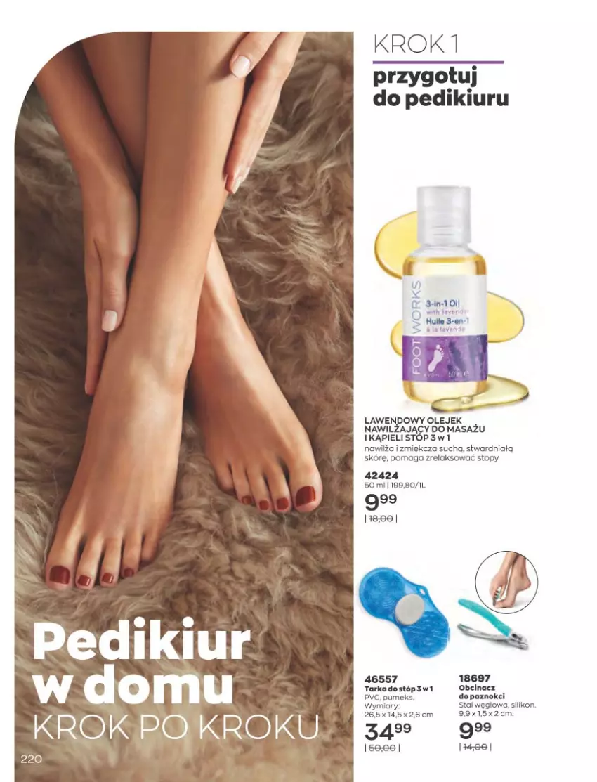 Gazetka promocyjna Avon - Katalog Avon 10/2021 kampania październik - ważna 01.09 do 31.10.2021 - strona 216 - produkty: Olej, Pumeks, Tarka, Top