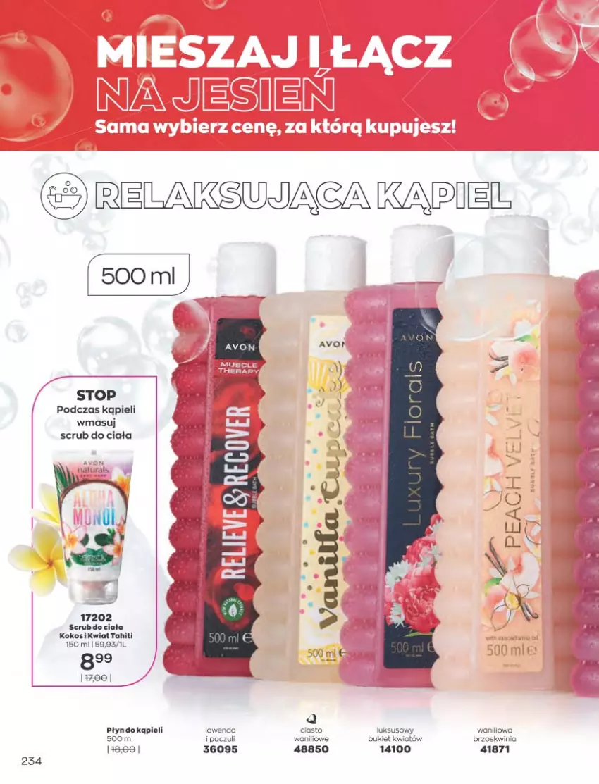 Gazetka promocyjna Avon - Katalog Avon 10/2021 kampania październik - ważna 01.09 do 31.10.2021 - strona 230 - produkty: Brzoskwinie, Bukiet, Kokos, Ser, Top