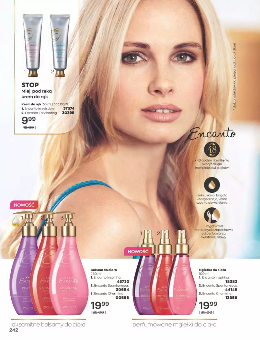 Gazetka promocyjna Avon - Katalog Avon 10/2021 kampania październik - ważna 01.09 do 31.10.2021 - strona 238 - produkty: Aksam, Balsam do ciała, Gaga, Olej, Perfum, Top