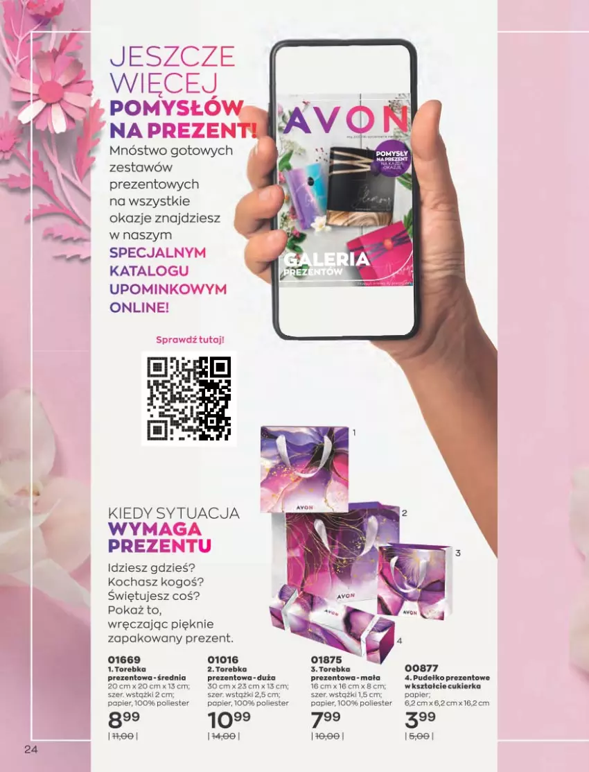 Gazetka promocyjna Avon - Katalog Avon 10/2021 kampania październik - ważna 01.09 do 31.10.2021 - strona 24 - produkty: Cukier, Koc, Papier, Pudełko, Torebka