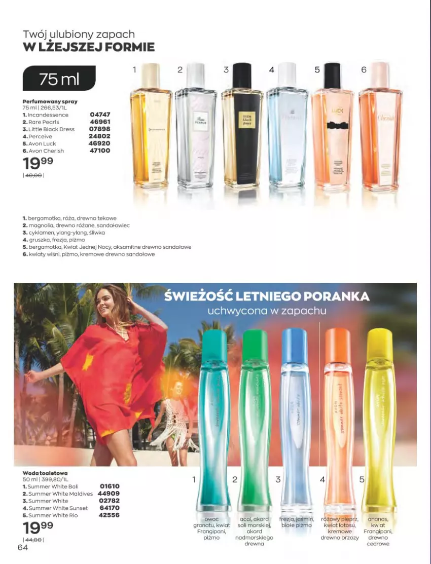 Gazetka promocyjna Avon - Katalog Avon 10/2021 kampania październik - ważna 01.09 do 31.10.2021 - strona 60 - produkty: Aksam, Dres, Gra, Granat, Lack, Perfum, Pieprz, Por, Róża