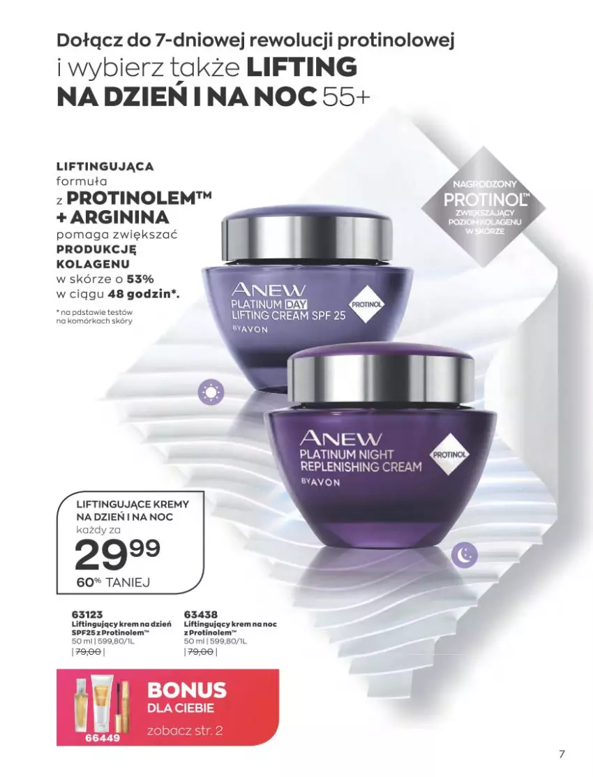 Gazetka promocyjna Avon - Katalog Avon 10/2021 kampania październik - ważna 01.09 do 31.10.2021 - strona 7 - produkty: Anew, Gin, Koc, Kolagen