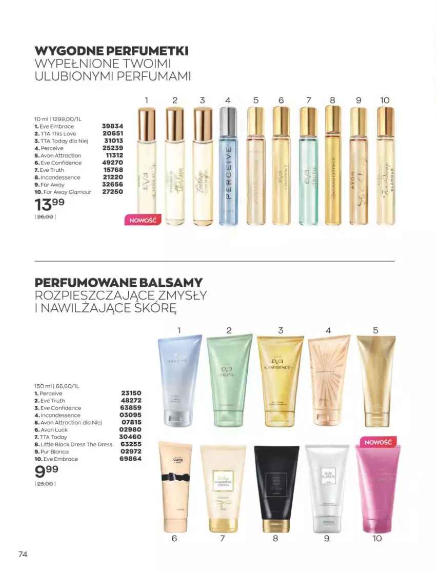 Gazetka promocyjna Avon - Katalog Avon 10/2021 kampania październik - ważna 01.09 do 31.10.2021 - strona 70 - produkty: Dres, Fa, Lack, Perfum, Pur