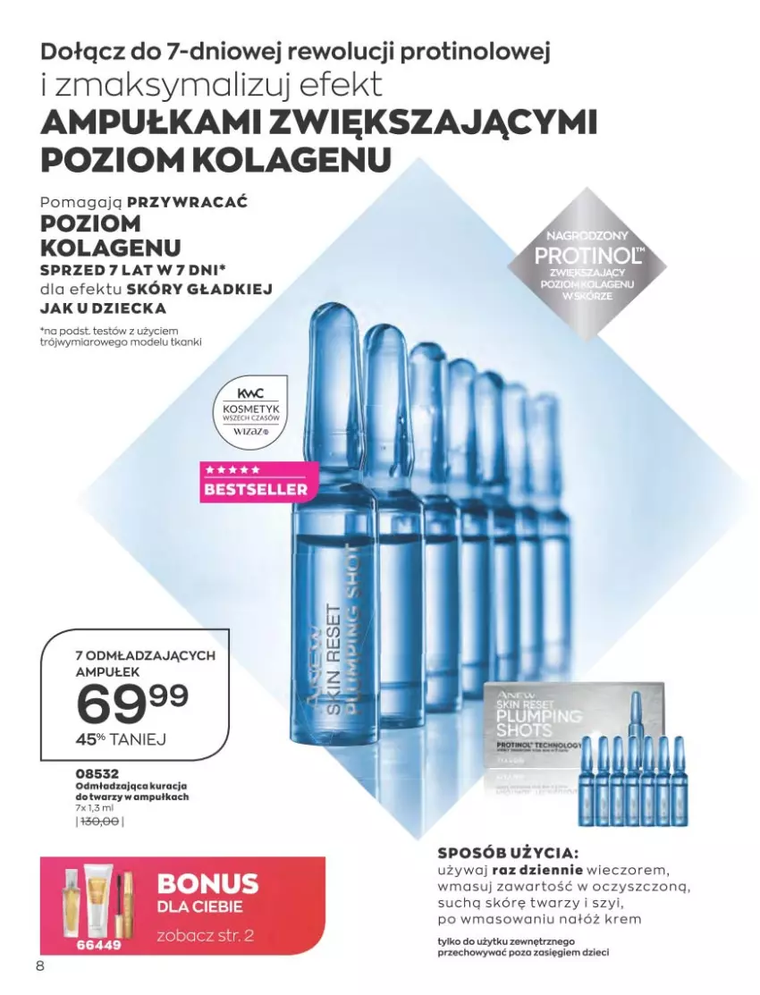 Gazetka promocyjna Avon - Katalog Avon 10/2021 kampania październik - ważna 01.09 do 31.10.2021 - strona 8 - produkty: Dzieci, Kolagen