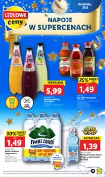 Gazetka promocyjna Lidl - GAZETKA - Gazetka - ważna od 28.12 do 28.12.2022 - strona 37 - produkty: Sok, Por, Super wings, Napoje, LANA, Fortuna, Sport, Napój gazowany, Woda mineralna, Woda, Napój