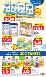 Gazetka promocyjna Lidl - GAZETKA - Gazetka - ważna od 28.12 do 28.12.2022 - strona 65 - produkty: HiPP, Ryż, Por, Mus, Sinlac, O nas, NAN Optipro, Sport, Smoothie, Nestlé, Mleko, BEBILON, Hipp Bio