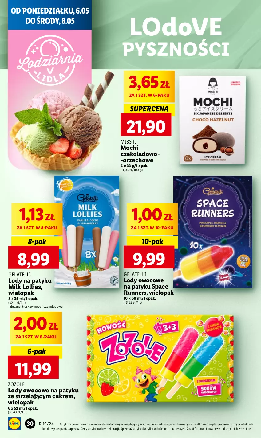 Gazetka promocyjna Lidl - GAZETKA - ważna 06.05 do 08.05.2024 - strona 38 - produkty: Dove, Lody