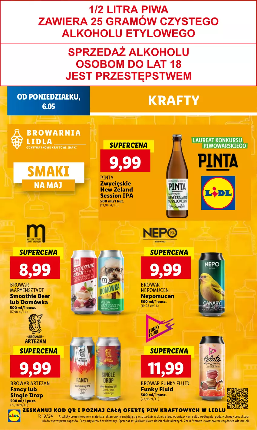 Gazetka promocyjna Lidl - GAZETKA - ważna 06.05 do 08.05.2024 - strona 42 - produkty: Fa, SESSIO, Smoothie