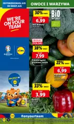 Gazetka promocyjna Lidl - GAZETKA - Gazetka - ważna od 08.05 do 08.05.2024 - strona 16 - produkty: Warzywa, Papryka, Rukola, Owoce, Brokuły, Grunt