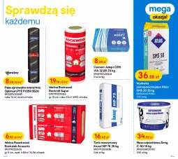 Gazetka promocyjna Castorama - Gazetka Castorama - Gazetka - ważna od 11.07 do 11.07.2021 - strona 21 - produkty: Mop, Wylewka samopoziomująca, Wełna, Tynk maszynowy, Cement, Masa szpachlowa