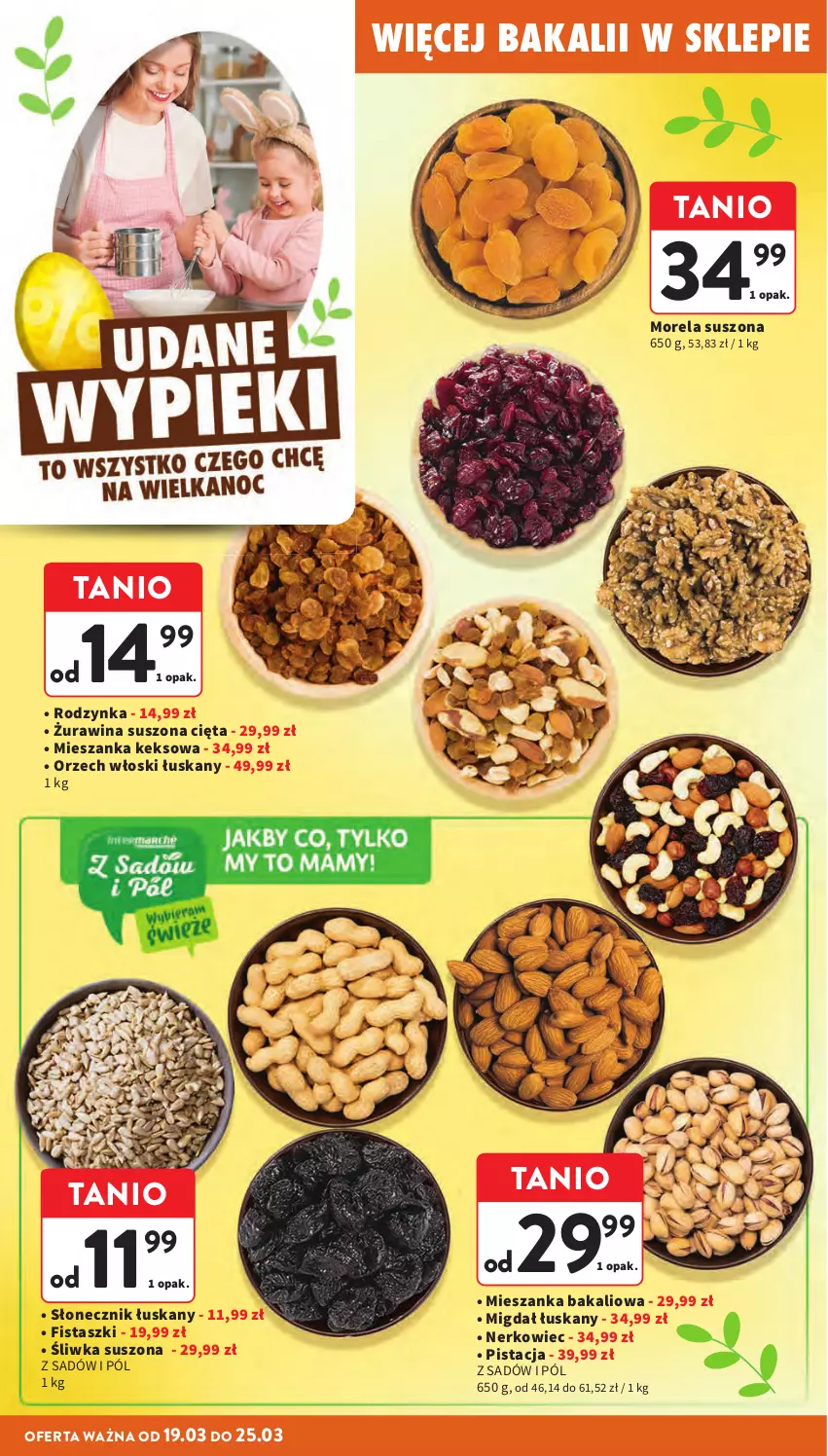 Gazetka promocyjna Intermarche - Gazetka Intermarche - ważna 19.03 do 25.03.2026 - strona 14 - produkty: Mieszanka bakaliowa, Morela