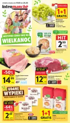 Gazetka promocyjna Intermarche - Gazetka Intermarche - Gazetka - ważna od 25.03 do 25.03.2026 - strona 1 - produkty: Ser, Gry, Gra, Karkówka wieprzowa, Mlekovita, Szynka konserwowa, Szynka, Mąka, Wino, Masło, Mleko